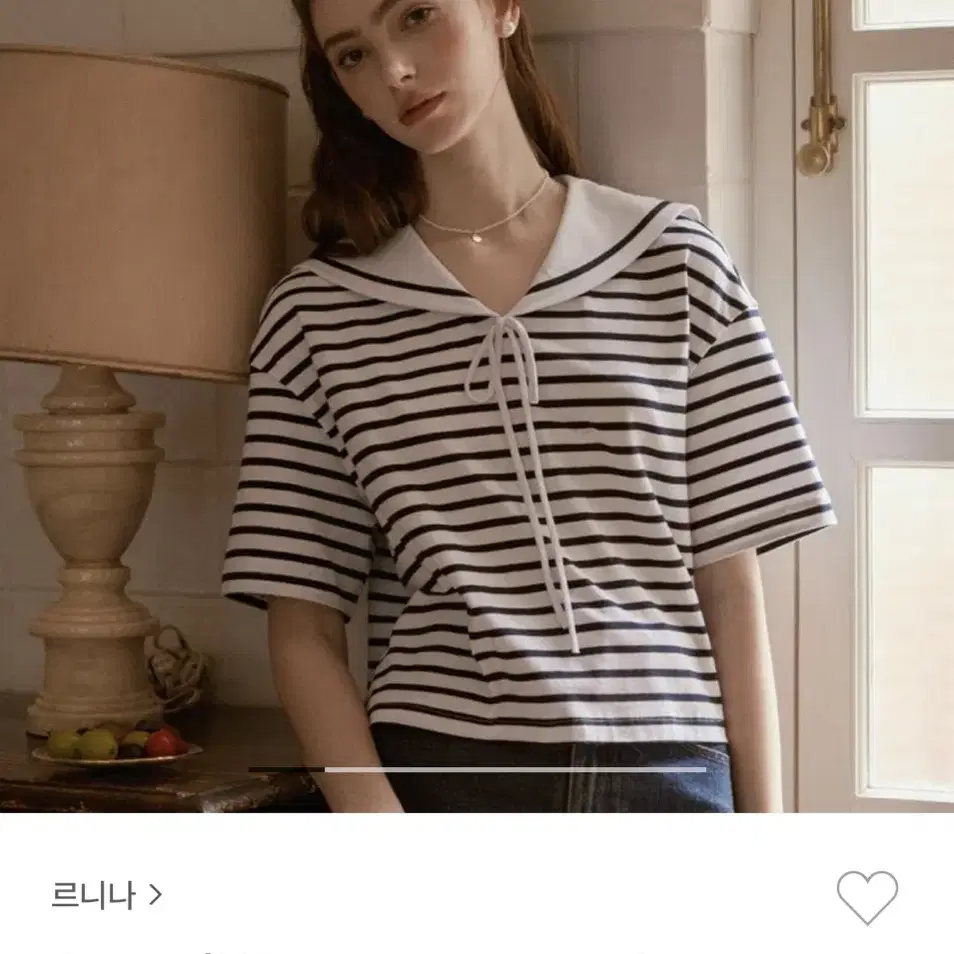 [구해요] 르니나 pelilah marine stripe t-shirt