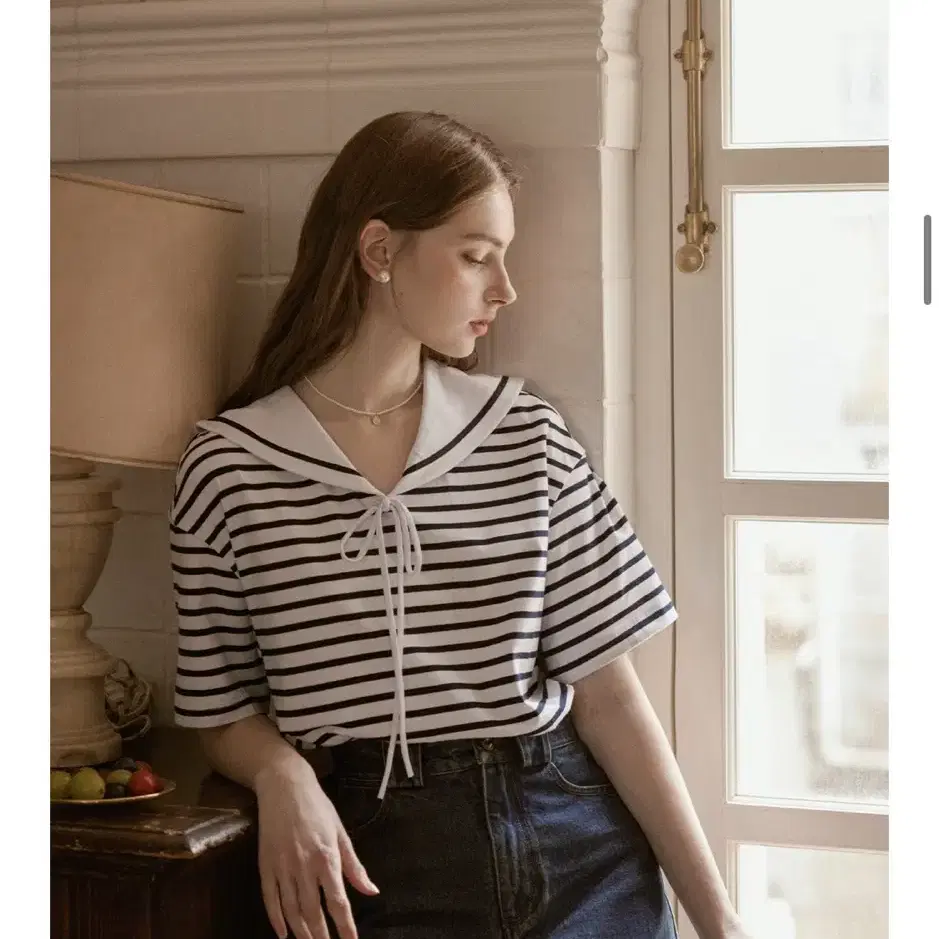 [구해요] 르니나 pelilah marine stripe t-shirt