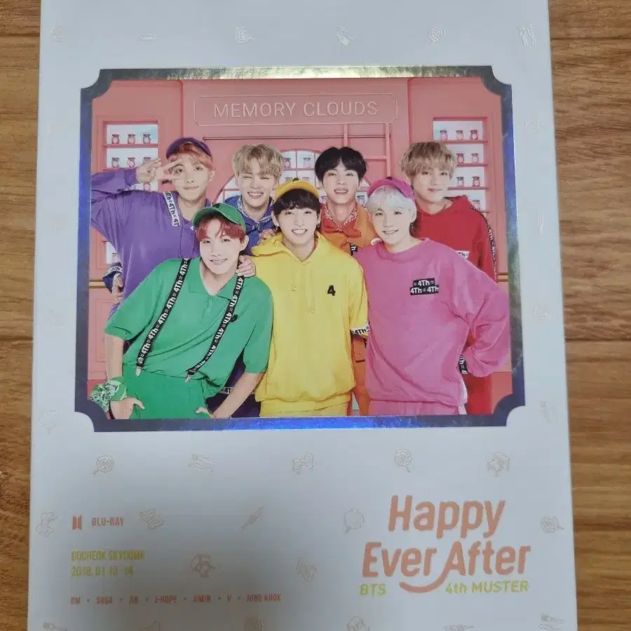 BTS 머스터 4 블루레이 DVD