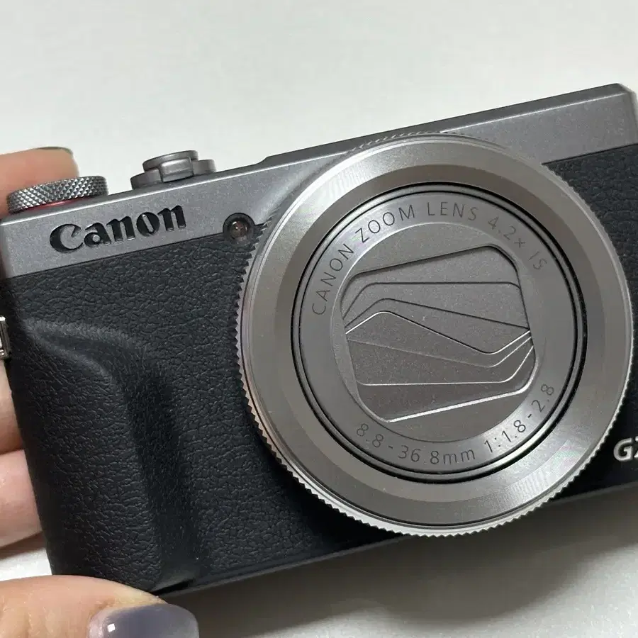 캐논 Canon g7x mark3 마크3 실버