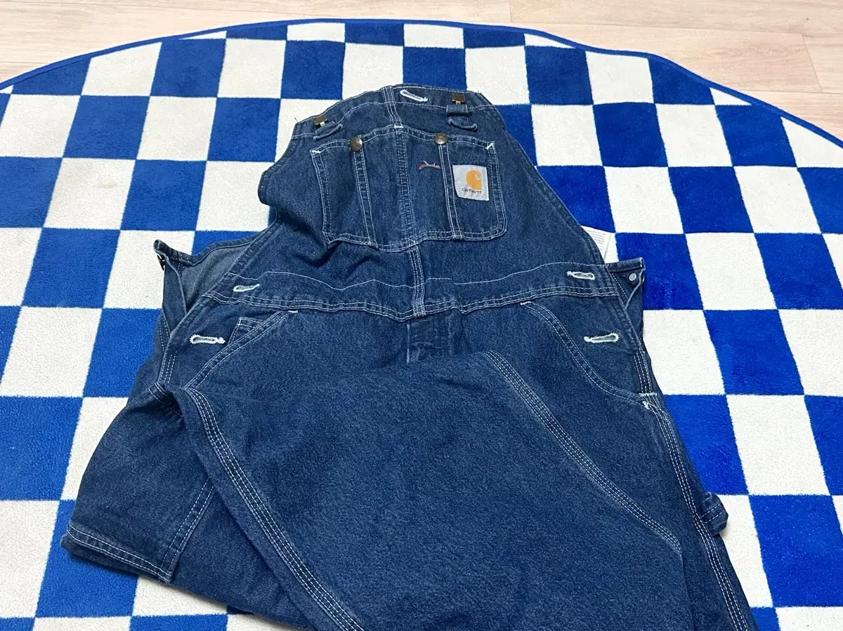 Calhart Denim Overalls 32x30