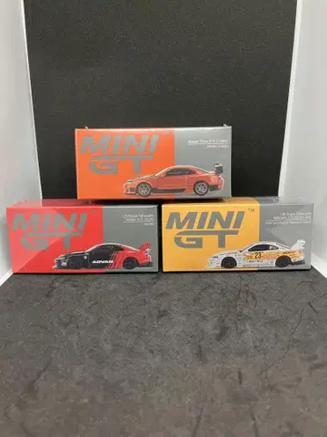 MINI GT 실비아 3대 세트 미개봉 새상품