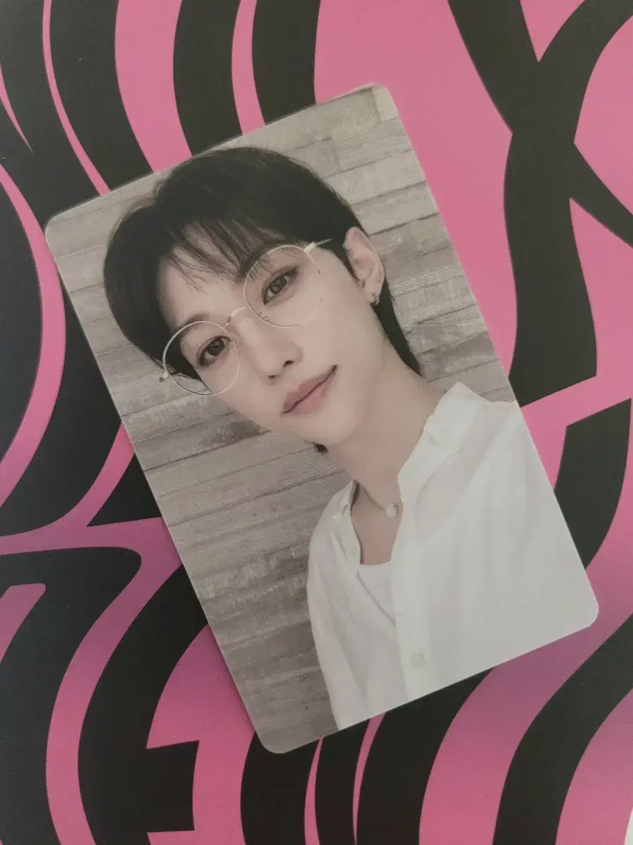 번장최저가)skz felix maxident soundwave ld 안경착장 photocard unreleased photocard