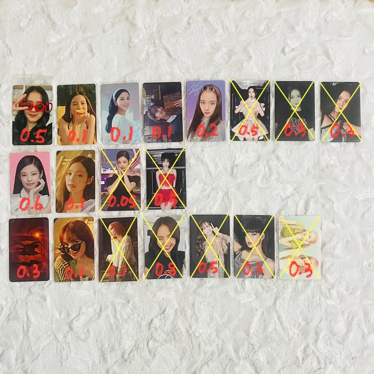 Black Pink photocard wts