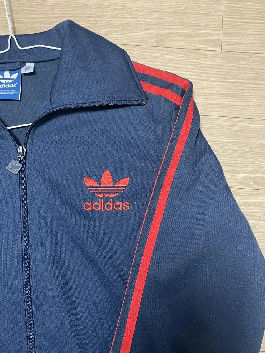 Adidas Europa Navy/Red/Navy Tracktop Jersey Zip Up (100)