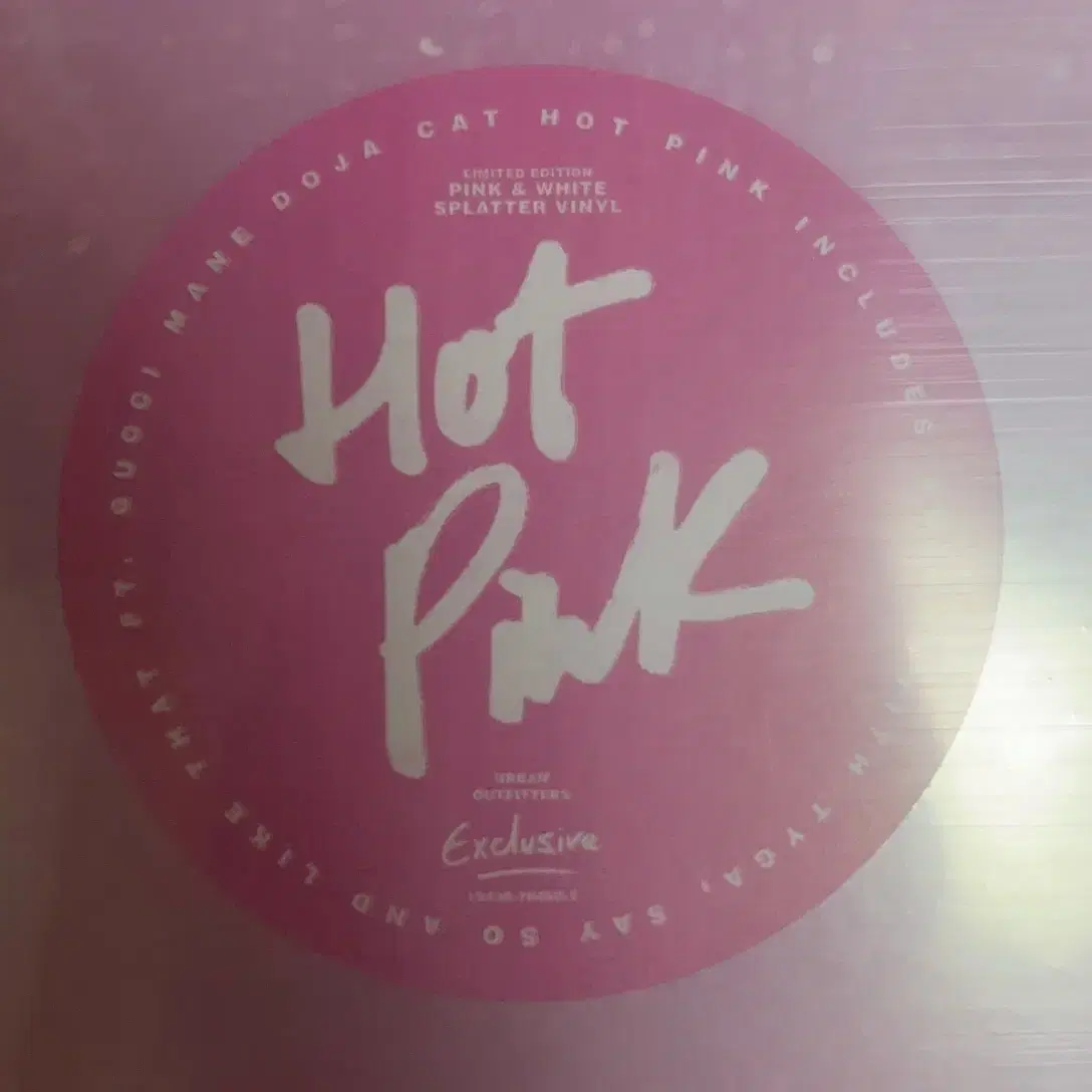 (희귀) Doja Cat Hot Pink LP 스플래터 버전