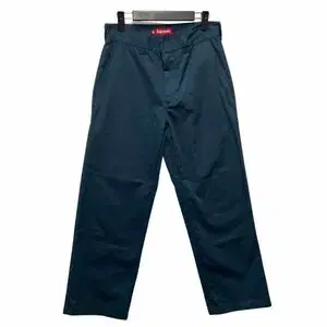 Supreme 슈프림 워크팬츠 work pant light navy