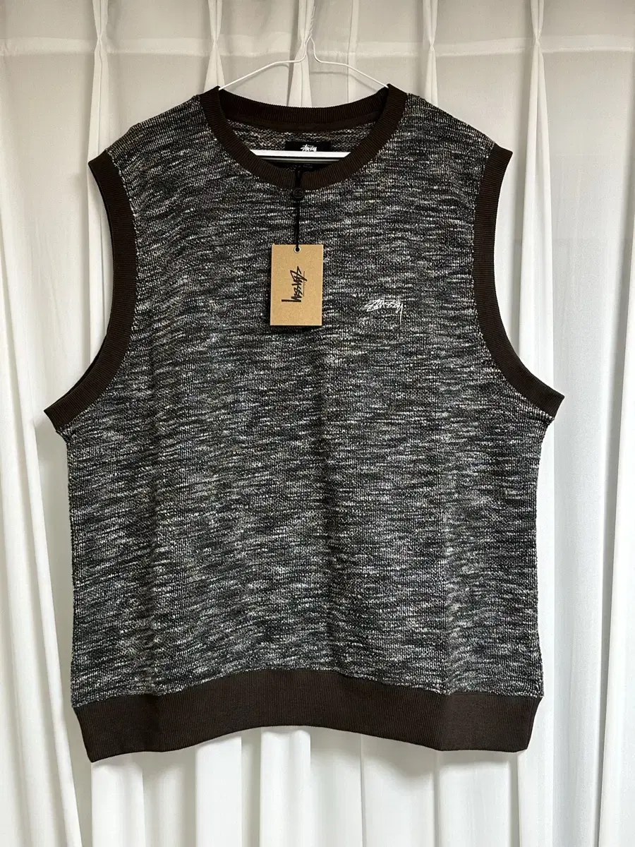 [NEW] Stussy Maled Knit Vest L