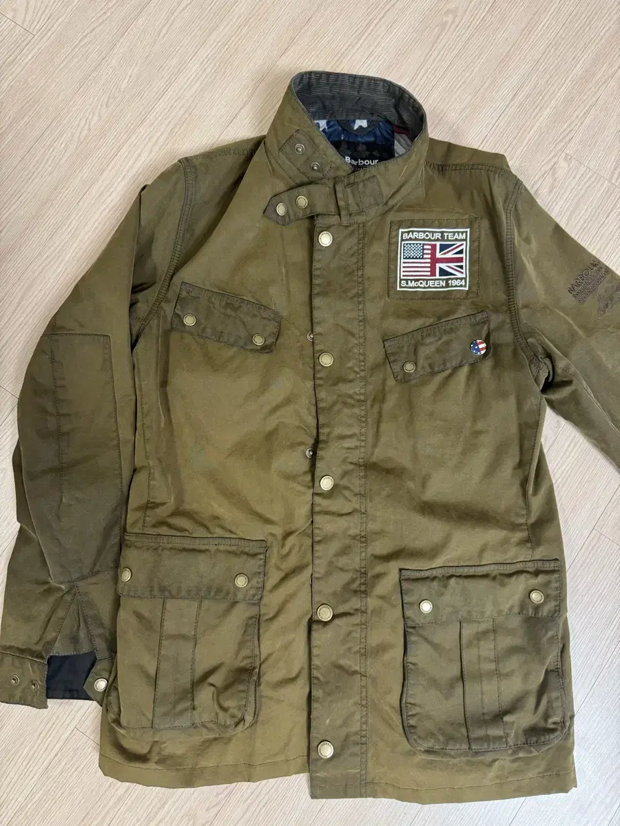 Barbour x Steve McQueen International Wax Jacket size L