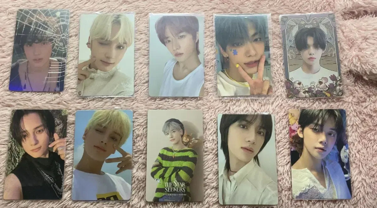 txt photocard beomgyu soobin hooning taehyunyeonjun