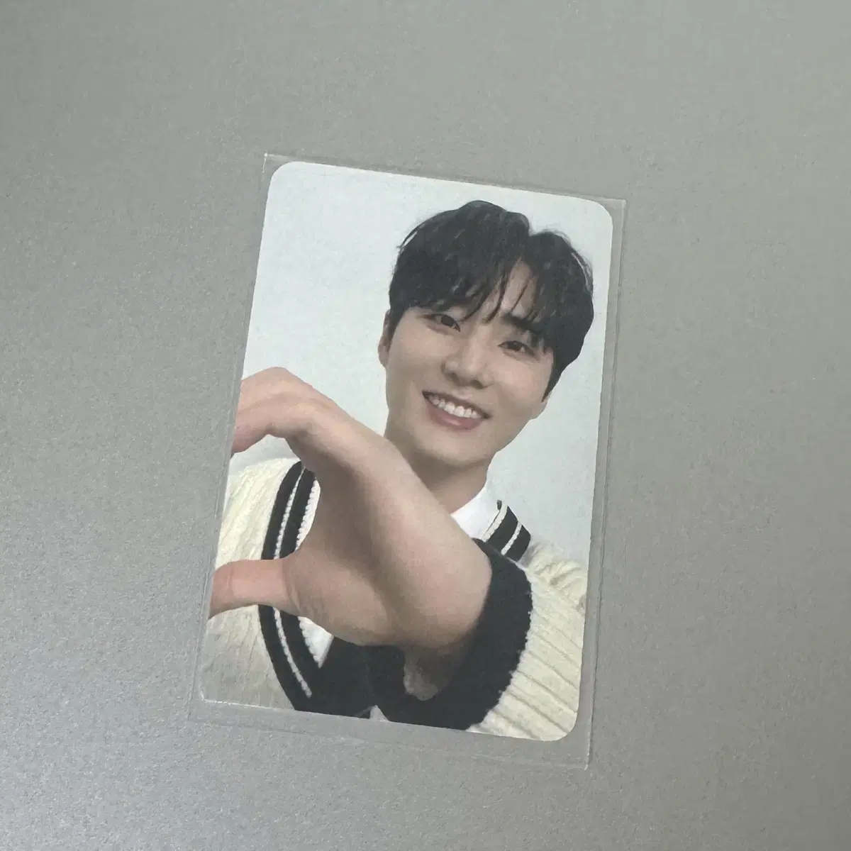 Day 6 Young K Cherry Blossom Cone Pre-order BenefitPhotocard Heart Double Sided