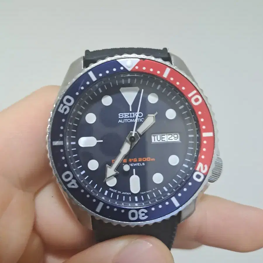 SKX009J (일본생산, skx007 펩시버전)