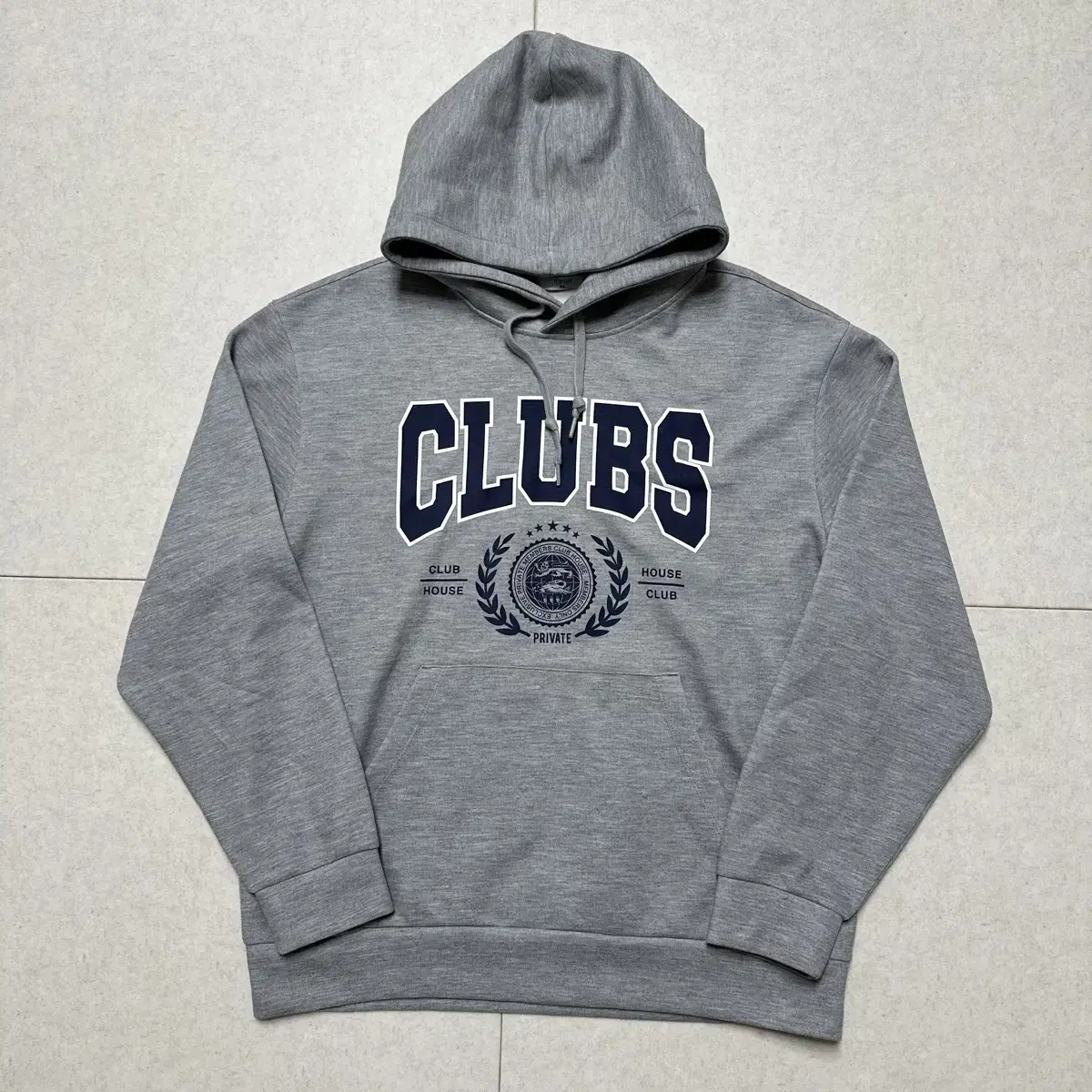 [size 105] Top Ten CLUBS Hoodie Gray