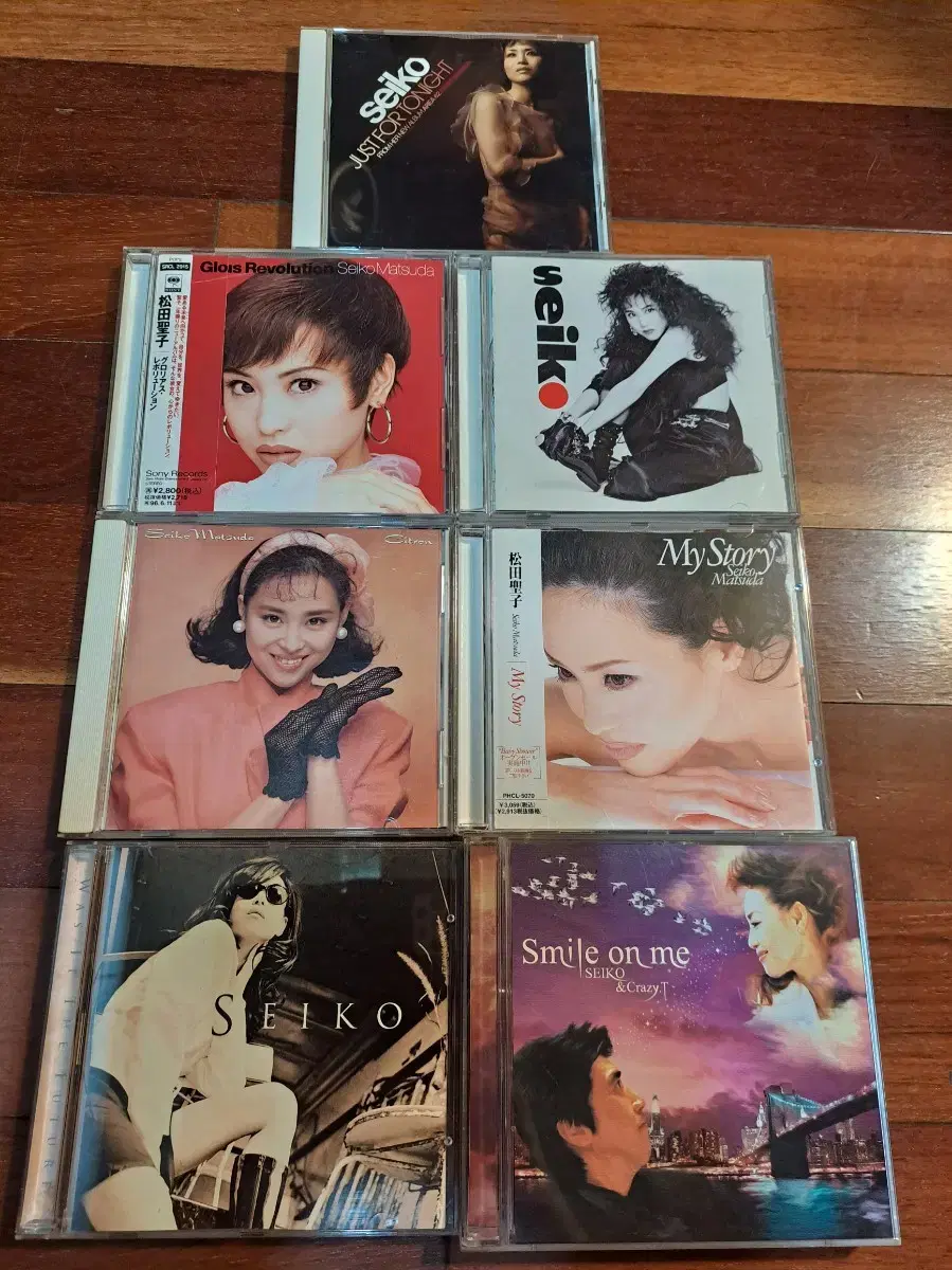 마츠다 세이코 Seiko Matsuda CD 8장 모음 세트