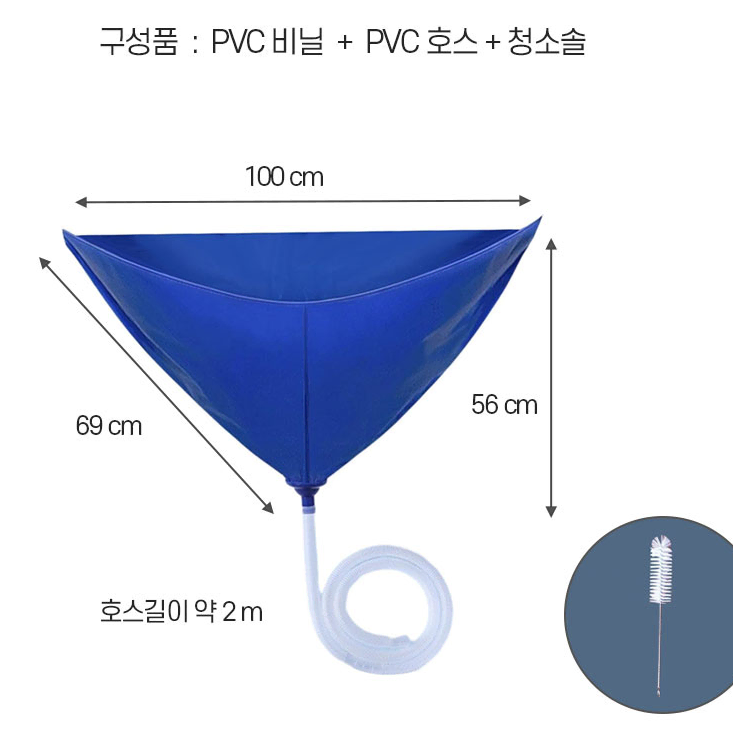 DIY 셀프 쟈카드방수원단 벽걸이 에어컨 재사용가능 청소키트