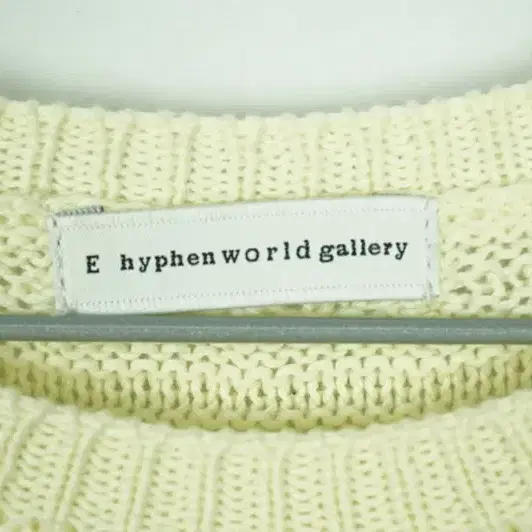 <b>EHYPHEN WORLD GALLERY</b> 아크릴 코튼 니트