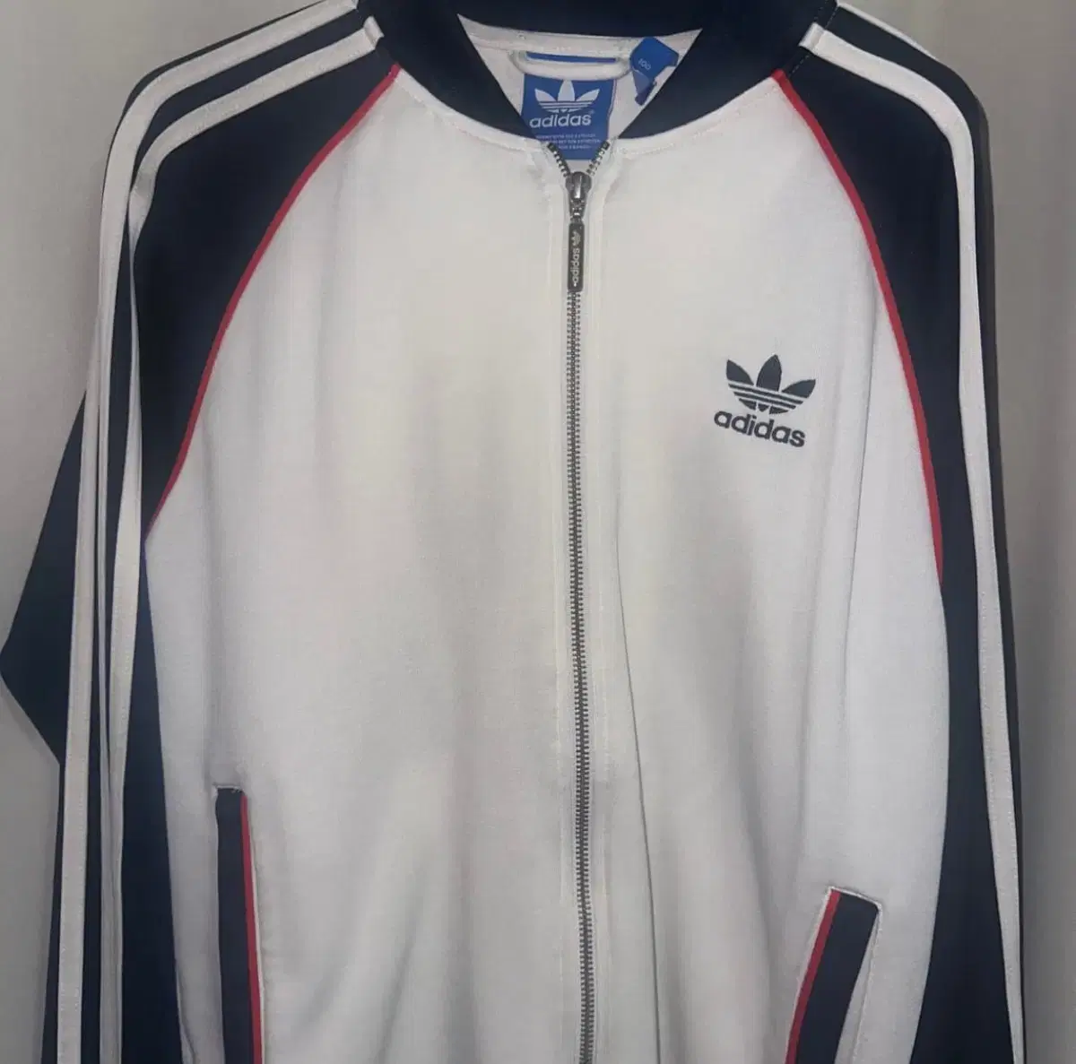 adidas Jersey White Navy