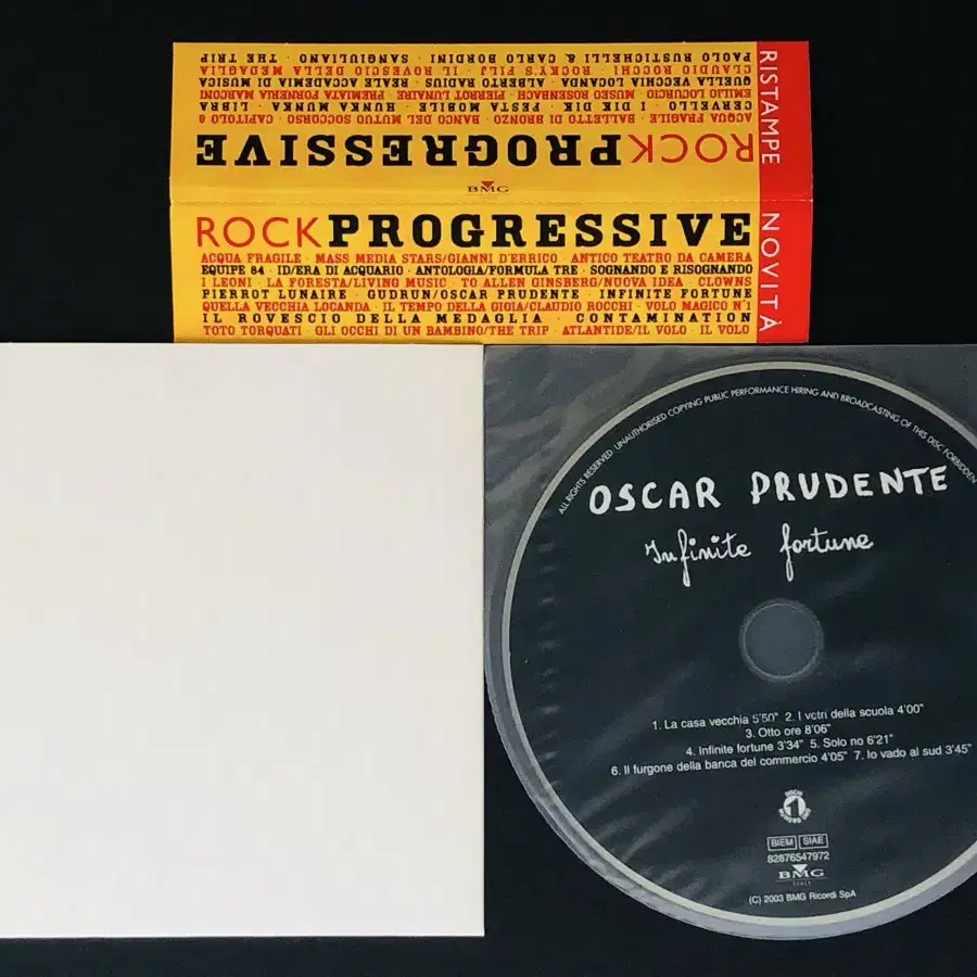 [CD중고 미니] Oscar Prudente / Infinite Fort