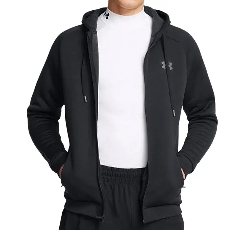 Genuine Under Armour Hooded Zip Up 110 Size 2XL