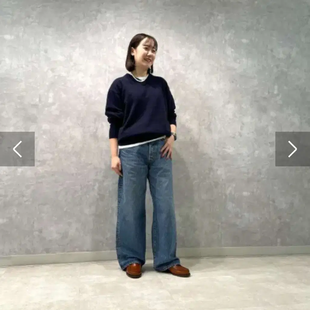 신존 baggy jeans 36사이즈