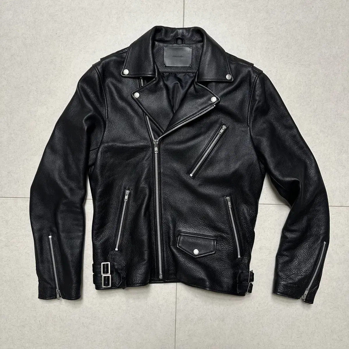 [Sizes 100-105] Viva Studio Real Leather Hard Rider Jacket