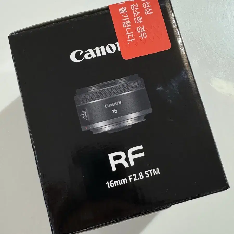 캐논 rf16mm F2.8 STM (미개봉새상품)