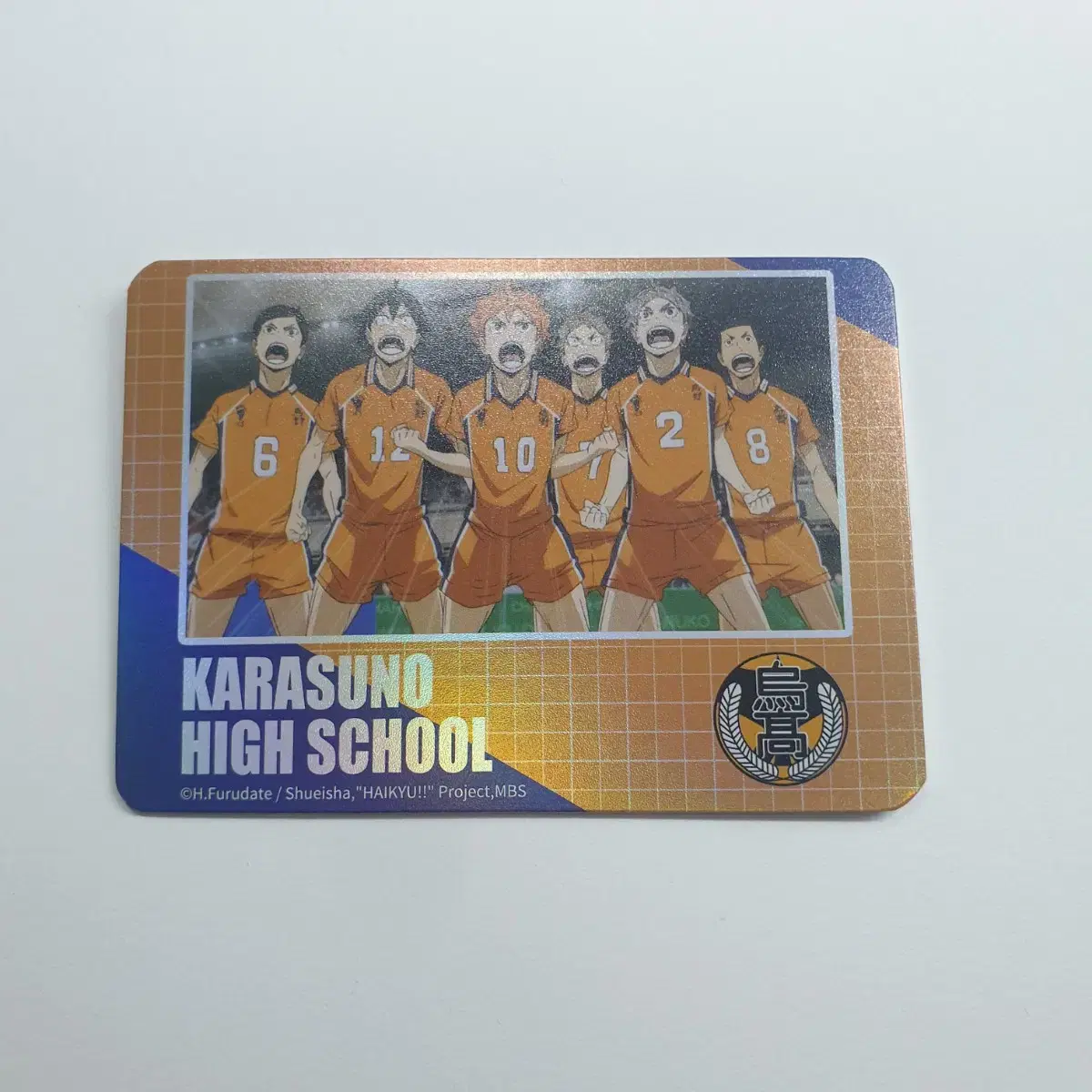 Haikyuu pop up Trading Hard Photo Card