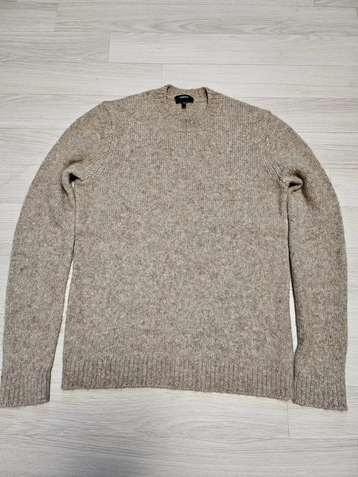 Terry Alpaca/Wool Sweater Size M 100