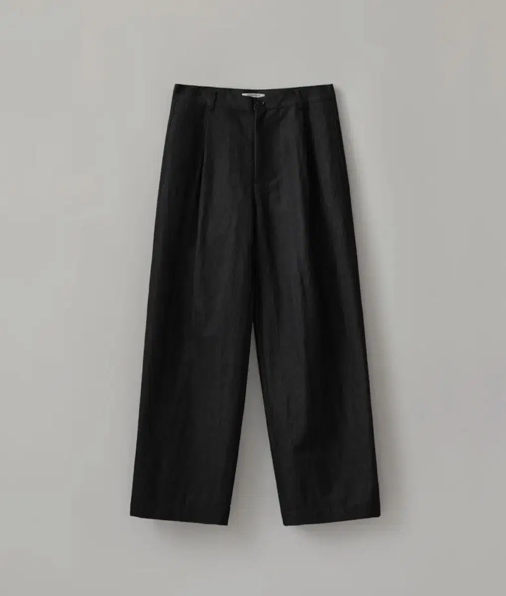 Blankroom One Tuck C.N. Pants EARTH BLACK 2size