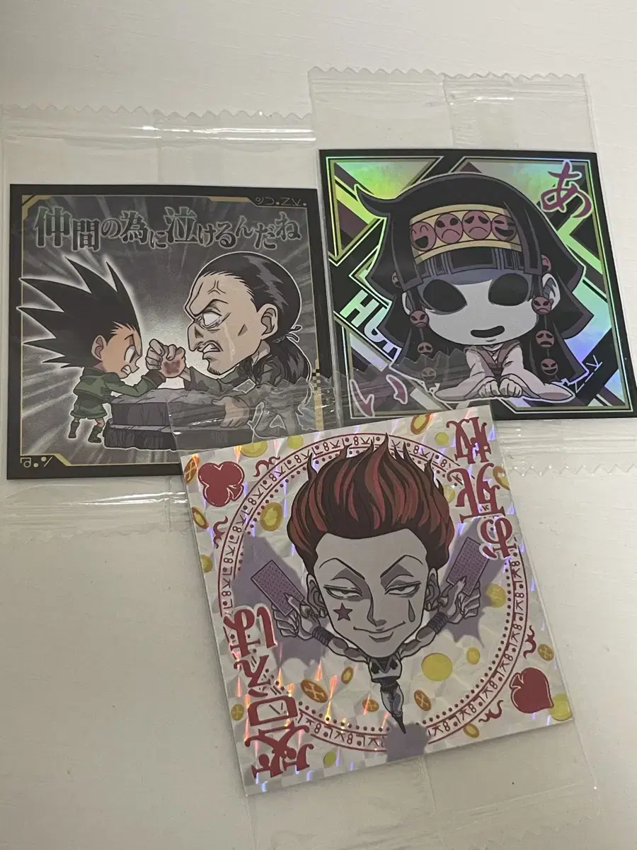 Hunter x Hunter Weatherseal sticker 3rd Rare Hisoka Arka Nayeon gon 3rd