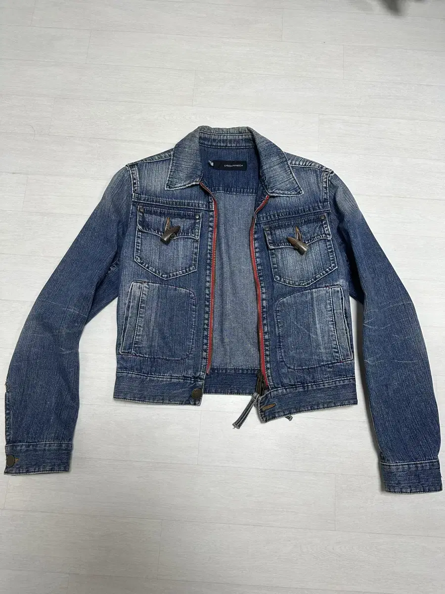 Squared Antler Jeans Jacket 50