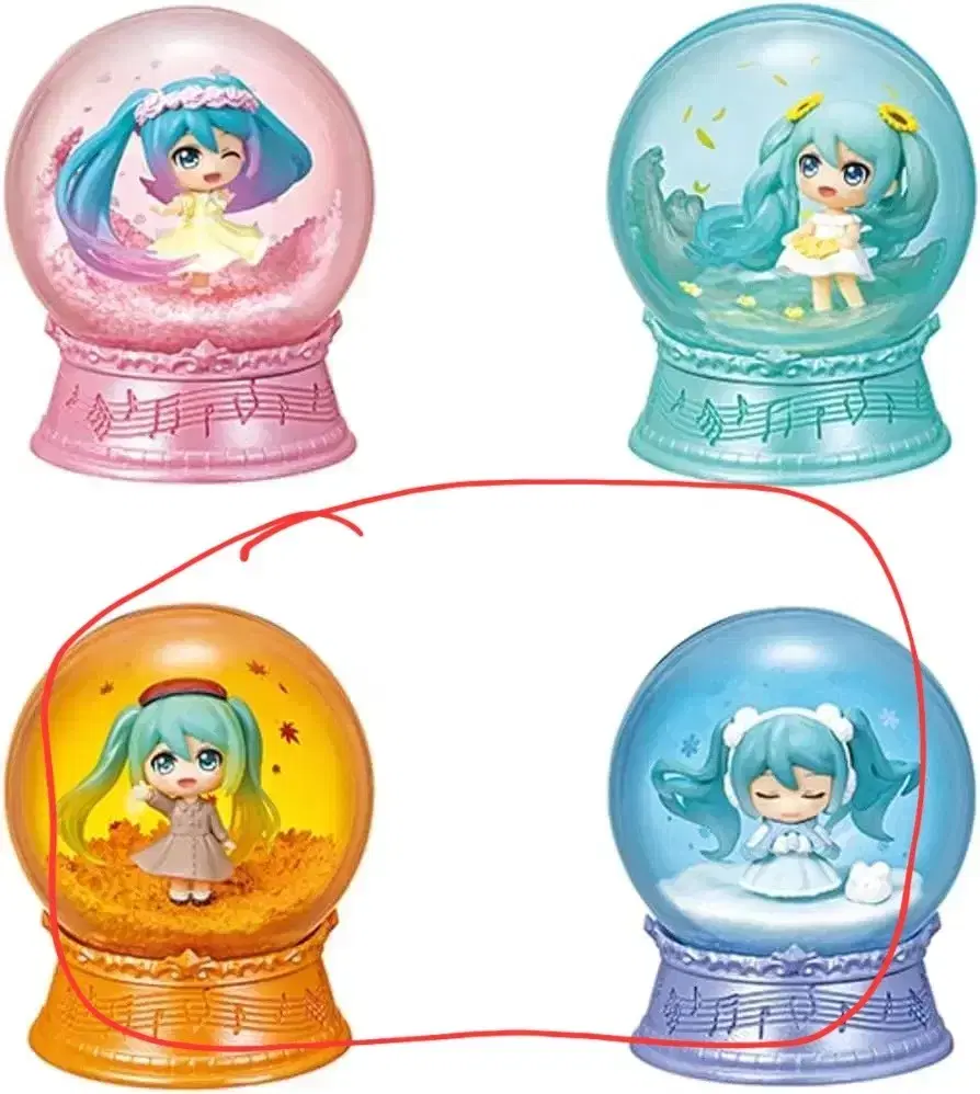 Hatsune Miku Tales of the Seasons Rement Snowball Figure