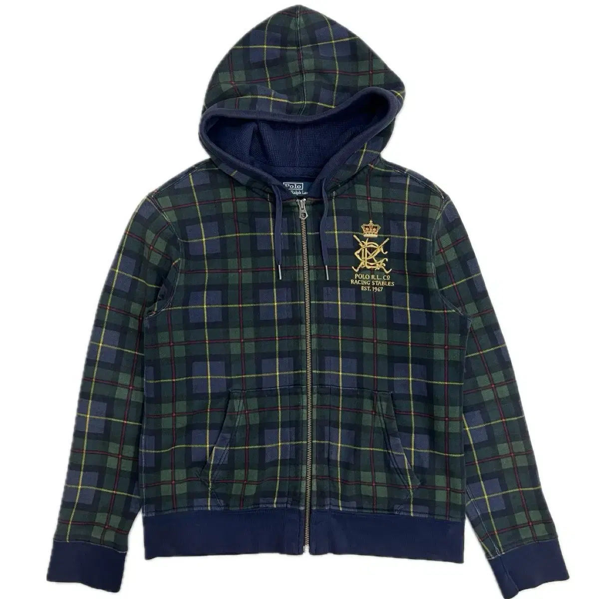 Polo Ralph Lauren Brushed hooded zip-up jacket size L