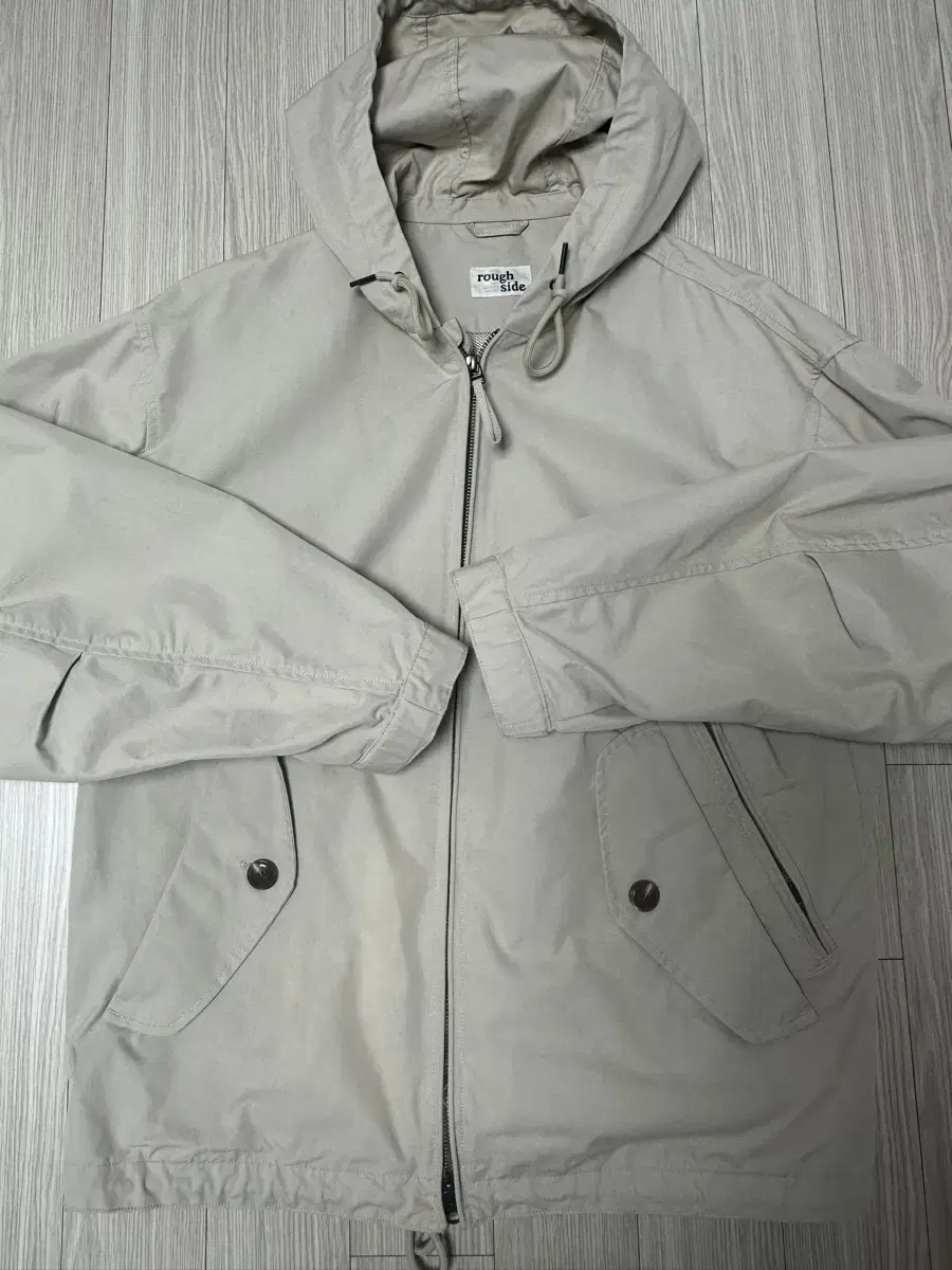 Roughside Hill Parka Ivory (size 2)