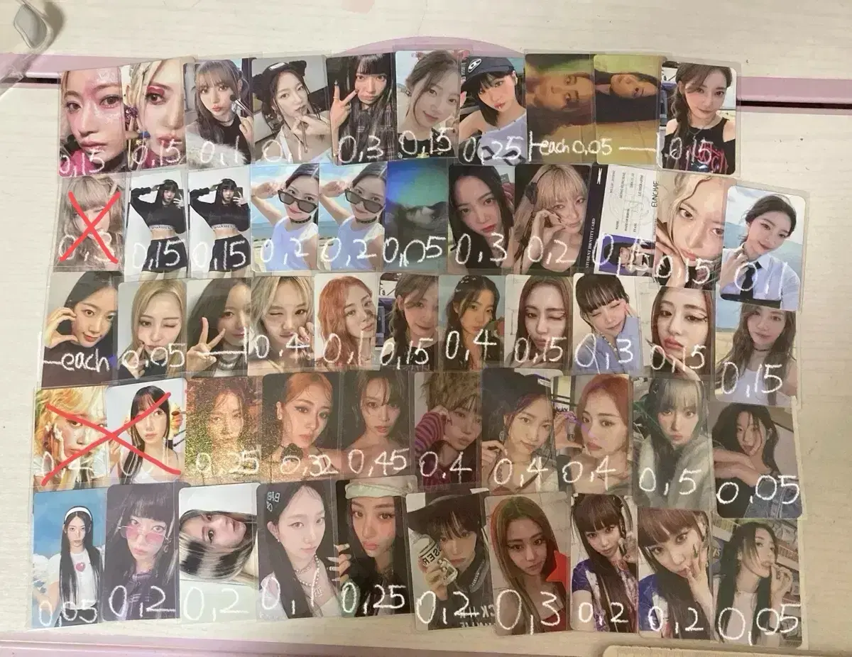 le sserafim photocard wts kim chaewon sakuraheyunjin kazuhahong eunchae