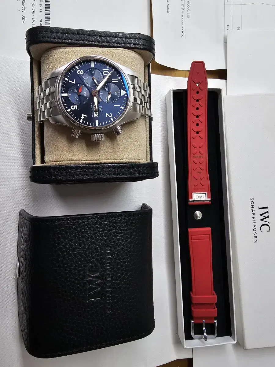 IWC 파일럿 41미리 신형 청판