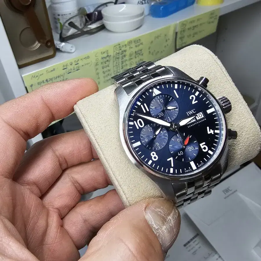 IWC 파일럿 41미리 신형 청판