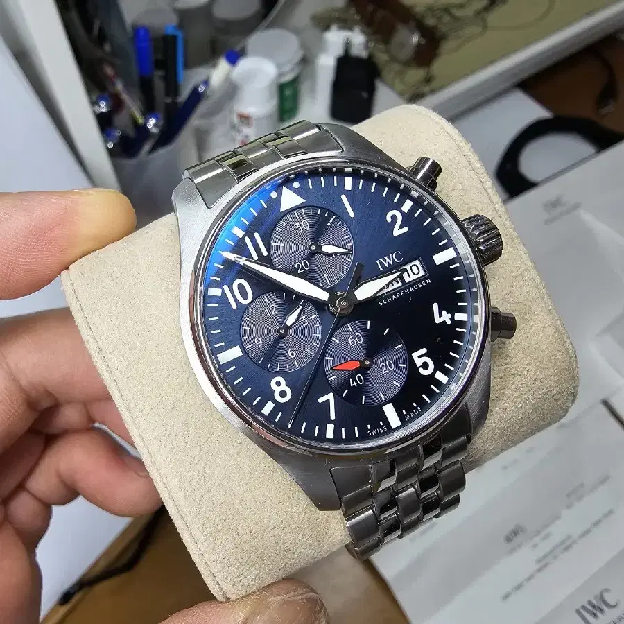 IWC 파일럿 41미리 신형 청판