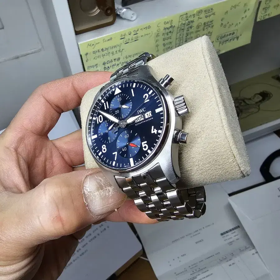 IWC 파일럿 41미리 신형 청판