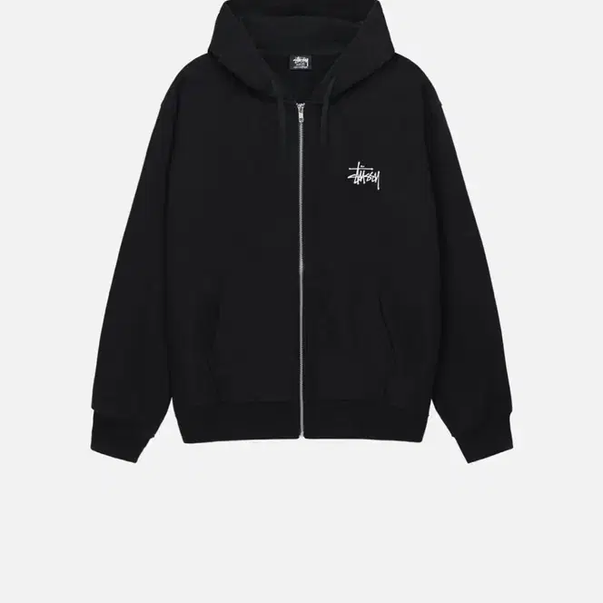 stussy basic zip hoodie 스투시 베이직 후드집업