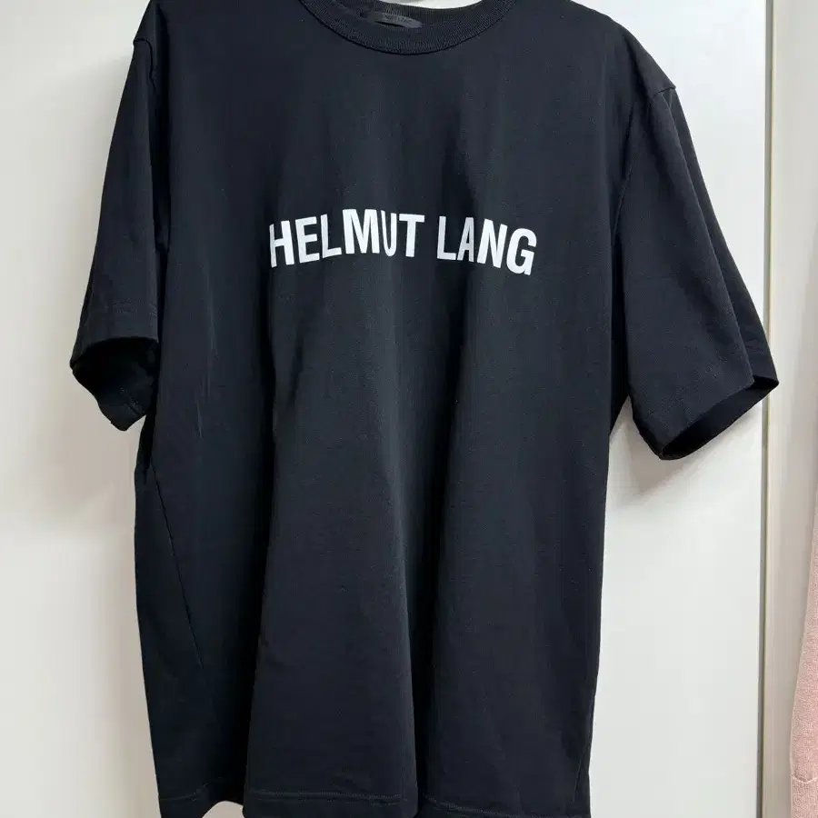 헬무트 랭 HELMUT LANG 반팔 티셔츠(블랙,L)