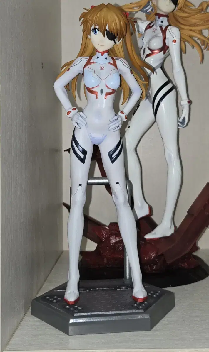 Sega Evangelion Luminista Figure Shikinami Asuka Lang Gray