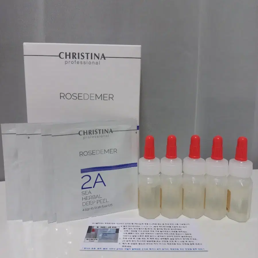 Christina Rose De Mer peeling 로즈드메르 필링