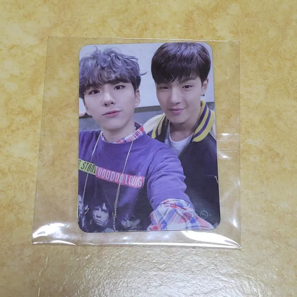 Monsta X TheConnect Jelly shownu kihyun Unit Photocard