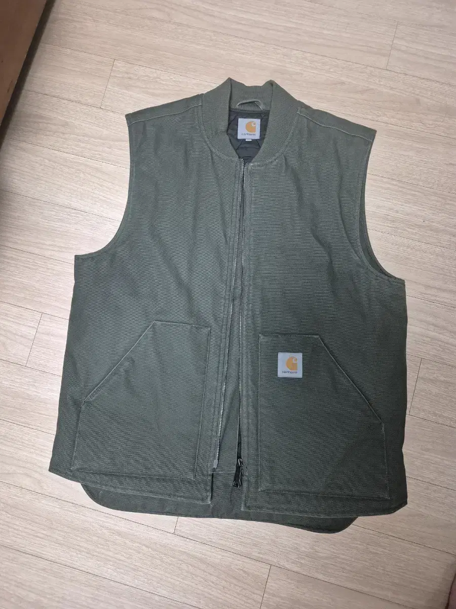 Calhart WIP Vest Khaki Large