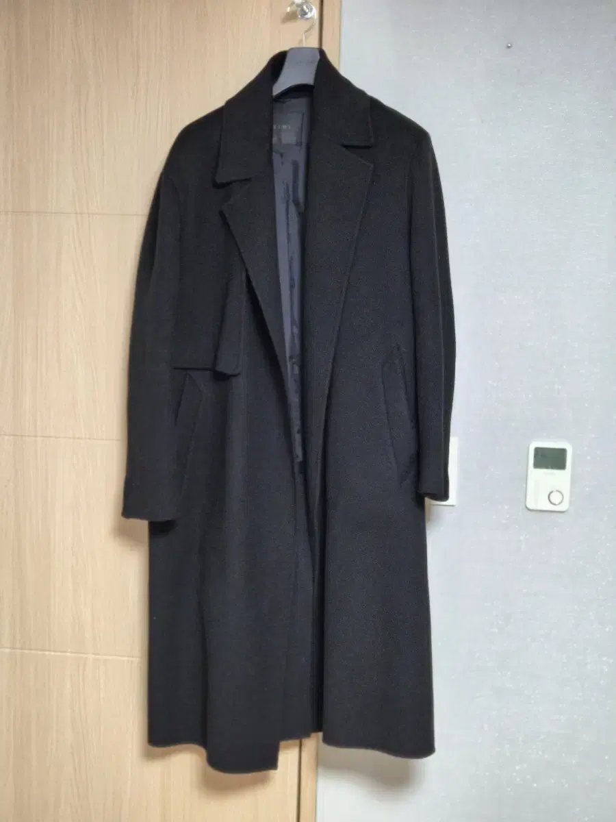 Time Homme Gunflap Coat Black 100