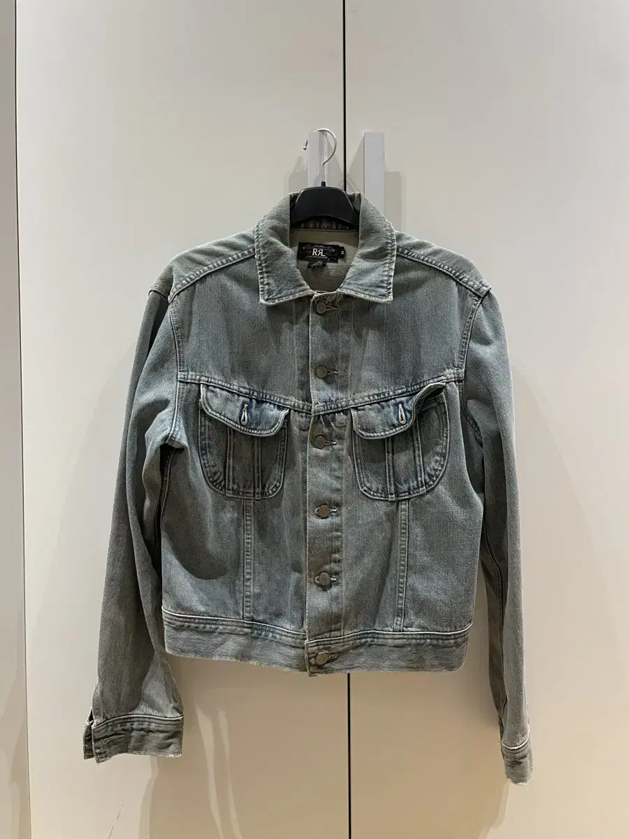 RRL Double L Jeans Jacket Light Blue