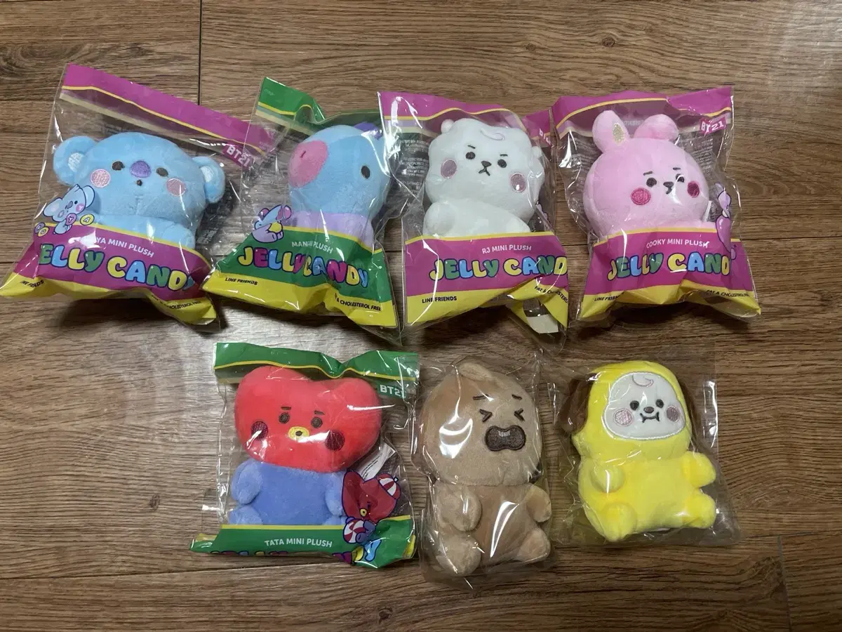 BTS BT21 jelly candy doll bulk sells