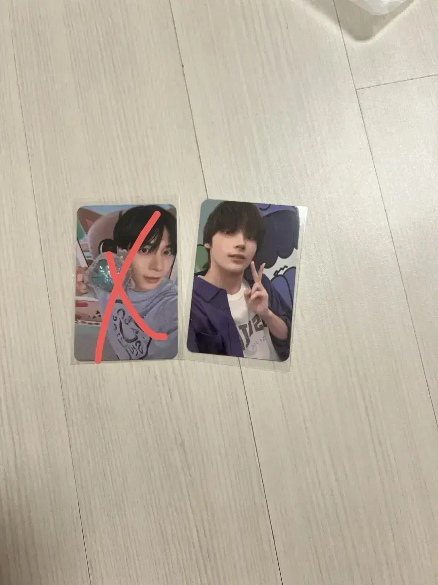 txt taehyun hueningkai Sanctuary pop up photocard