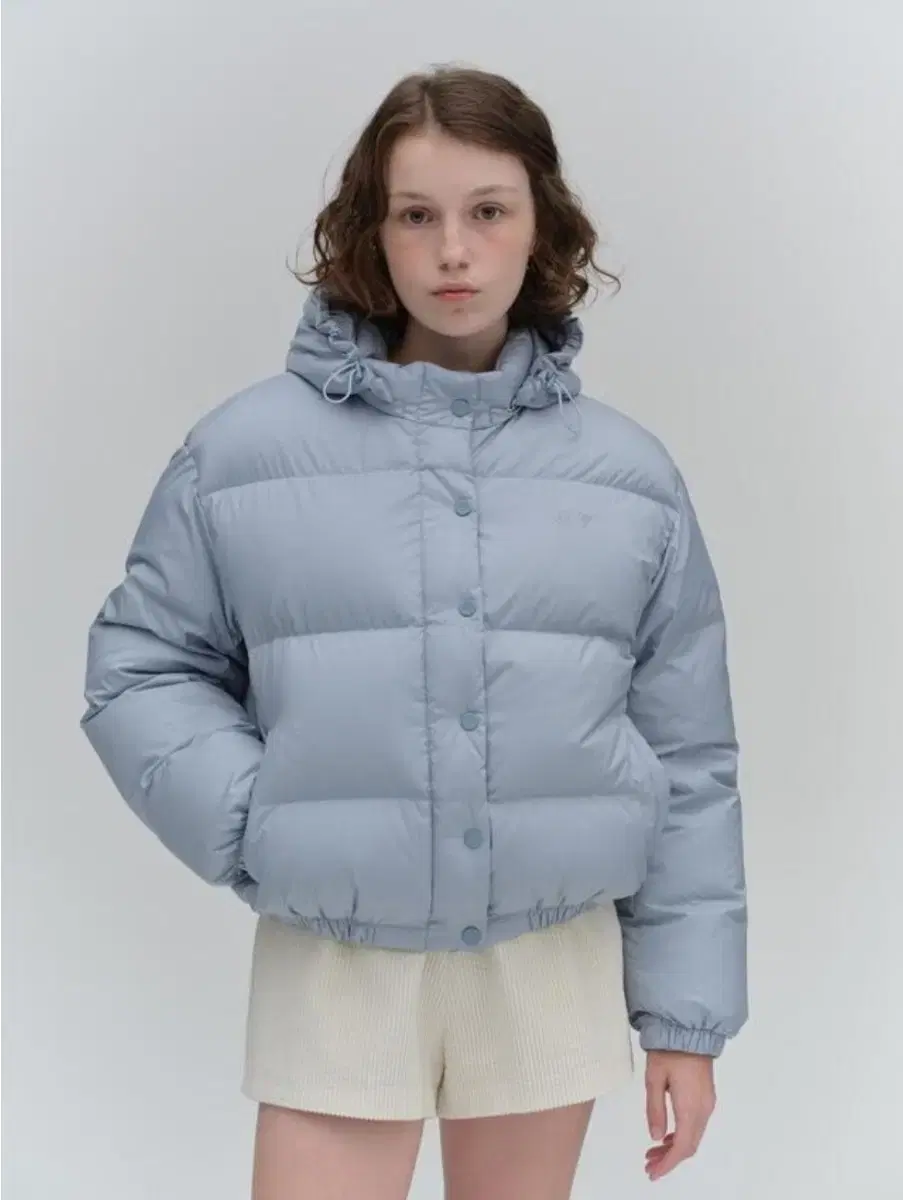 타낫 T/T Muddy puffer jacket (soft blue)패딩